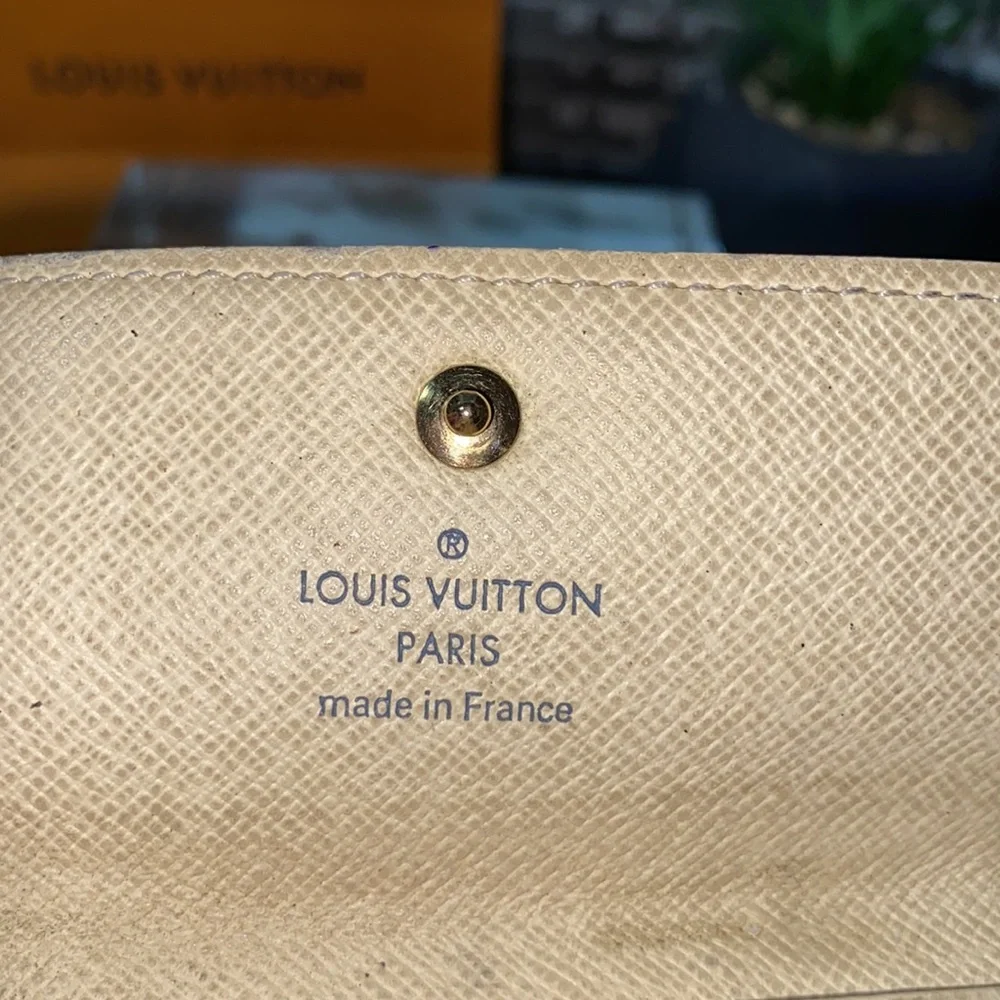 Authentic Louis Vuitton Damier Azur Key Case_6